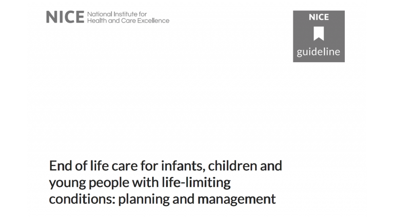 End Of Life Care For Infants, Children And Young People – National ...